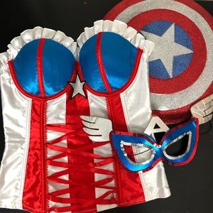Marvel | American Dream Corset Shield Mask Set I10